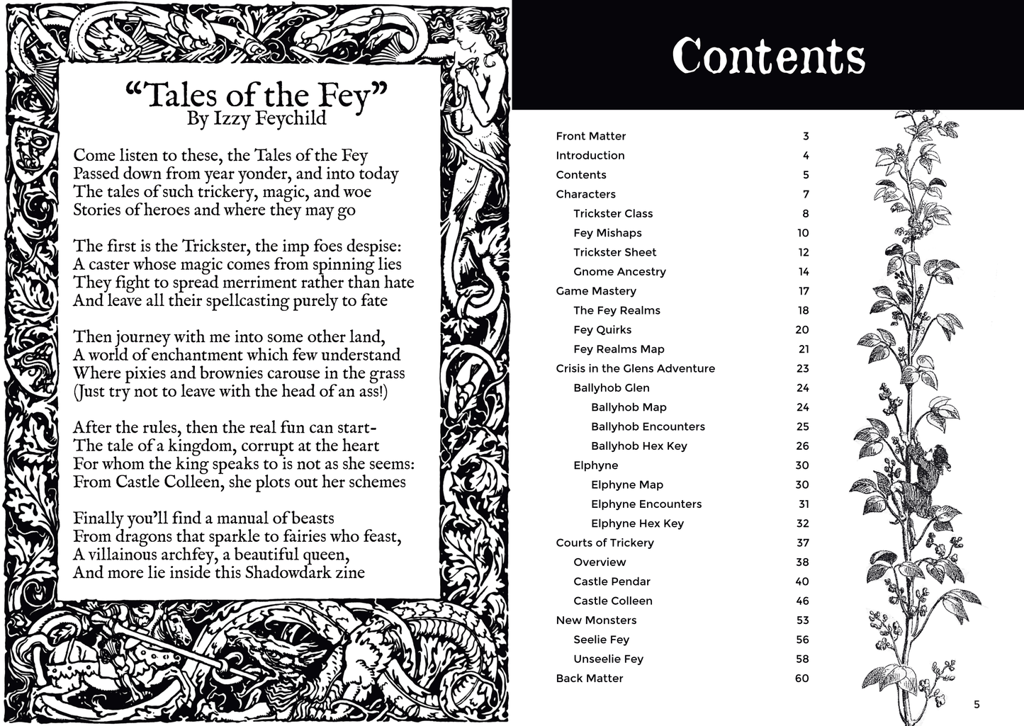Letters from the Dark Vol. III: Tales of the Fey